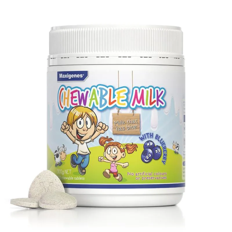 Maxigenes 美可卓蓝莓味奶片护眼补钙 150粒 4