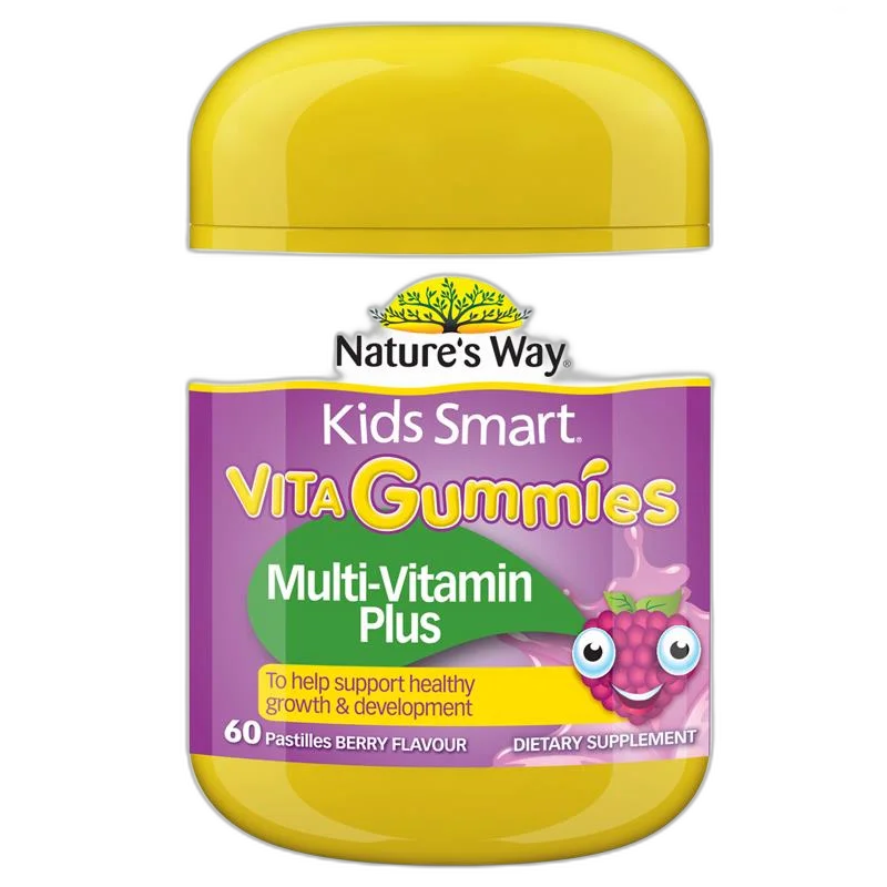 Nature's Way Kids Smart 佳思敏 儿童果蔬复合维生素软糖 60粒 1