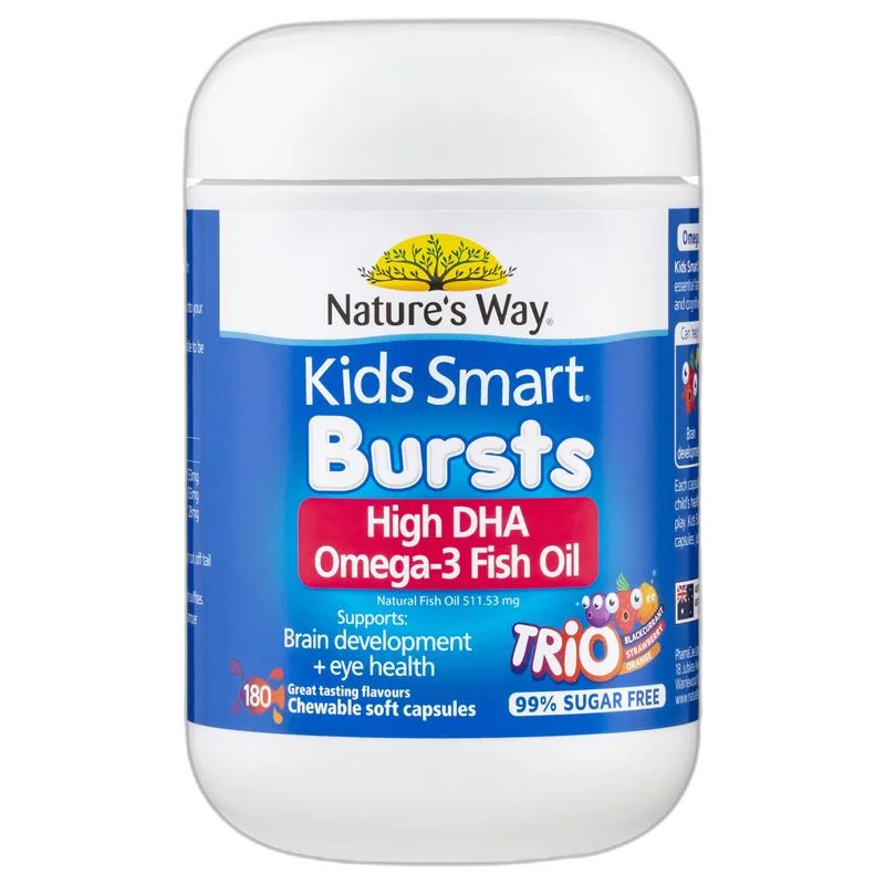 Nature's Way Kids Smart 儿童三色鱼油 180粒 1