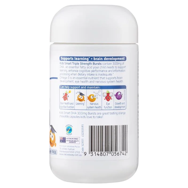 Nature's Way 三倍儿童聪明dha 3