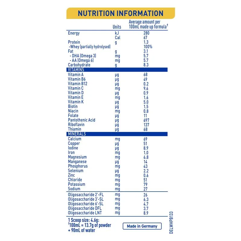 Nestle 新版雀巢超级能恩水解奶粉 二段 5