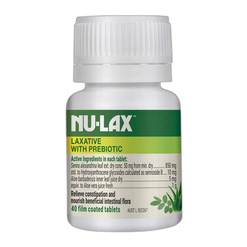 Nu-lax 乐康片添加益生菌 1