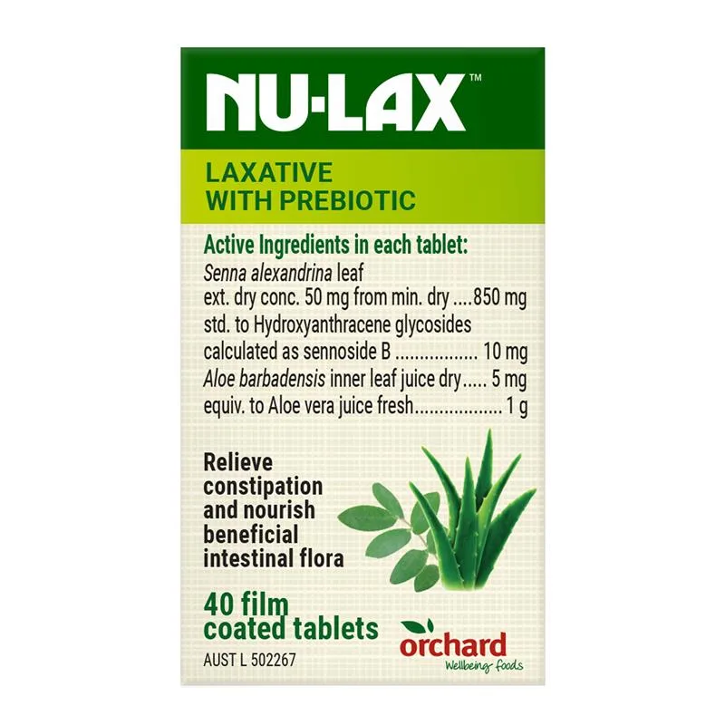 Nu-lax 乐康片添加益生菌 2