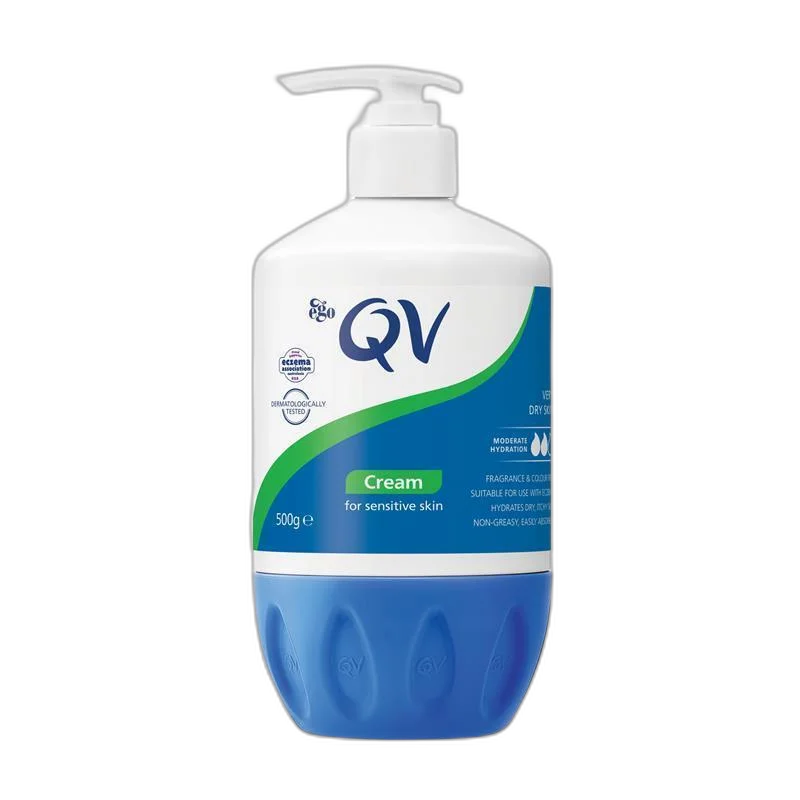 QV cream按压头成人 500克 1