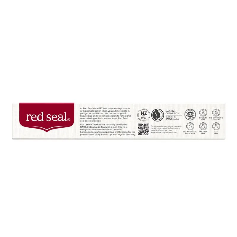 Red Seal 红印 清新柠檬牙膏 清新口气 100g 3