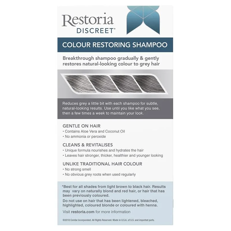 Restoria 黑发还原乳洗发水 2