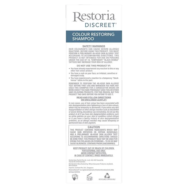 Restoria 黑发还原乳洗发水 4