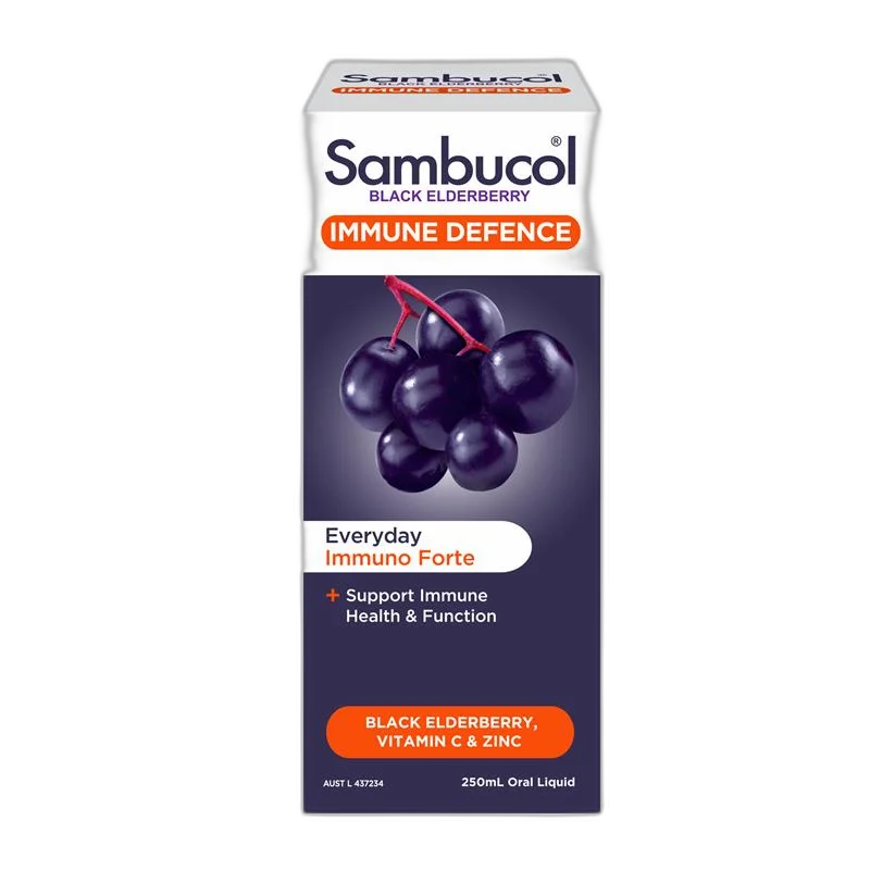 Sambucol 黑接骨木莓维C家庭免疫液 1