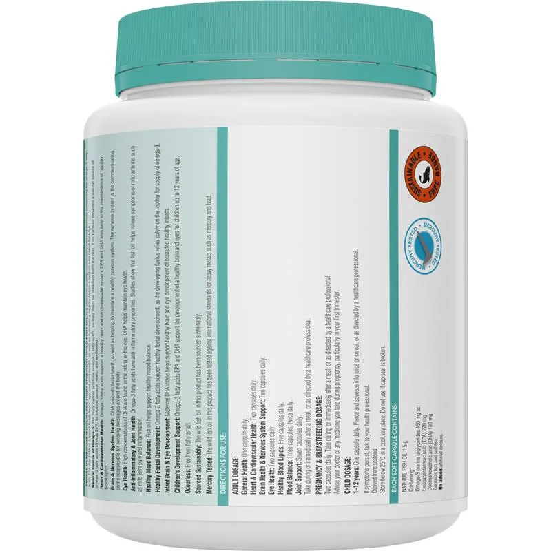 Swisse 无腥味鱼油1500mg 2