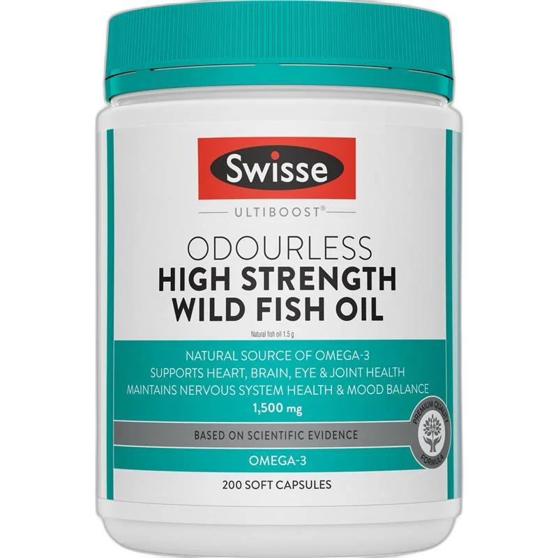 Swisse 无腥鱼油1000mg 1