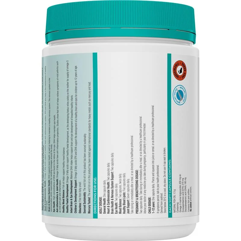 Swisse 无腥鱼油1000mg 2