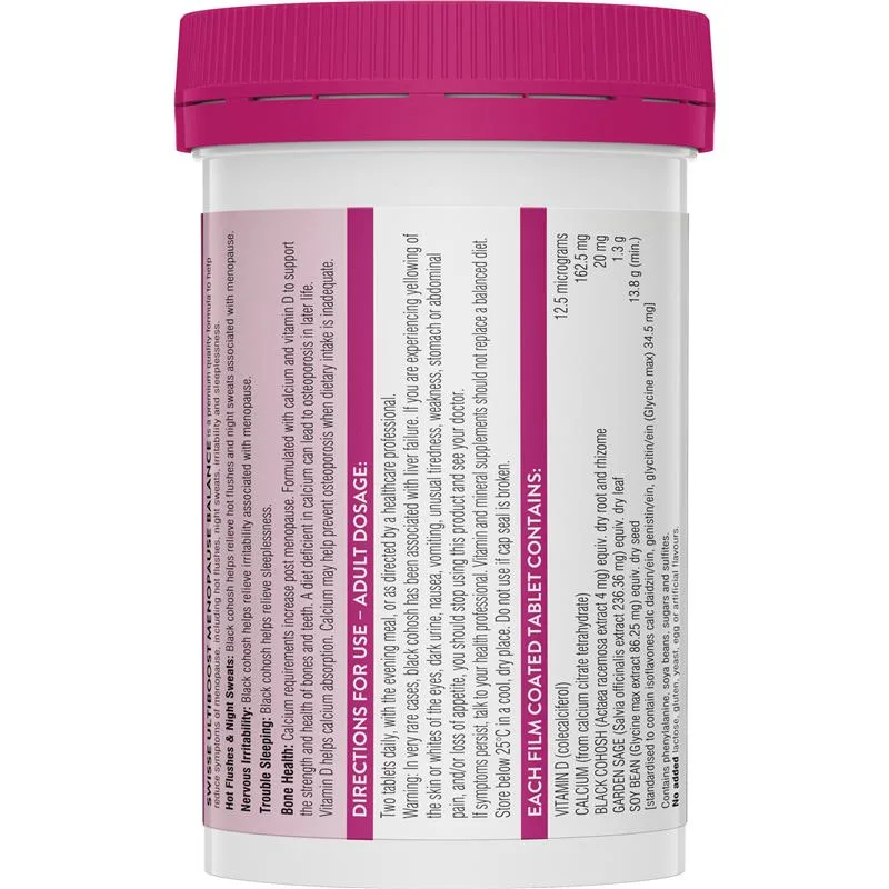 Swisse 更年期片 60片 2
