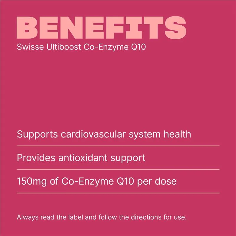Swisse 辅酶Q10 4