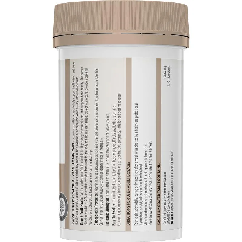 Swisse 迷你版钙 mini钙+VD 新版小包装 2