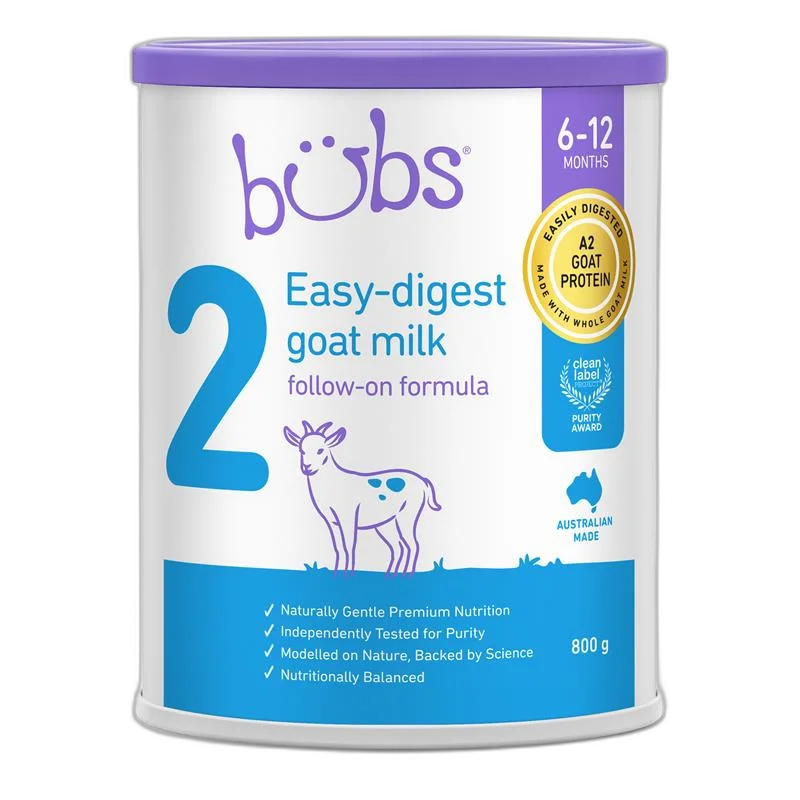 Bubs 婴幼儿营养羊奶粉2段800g 1