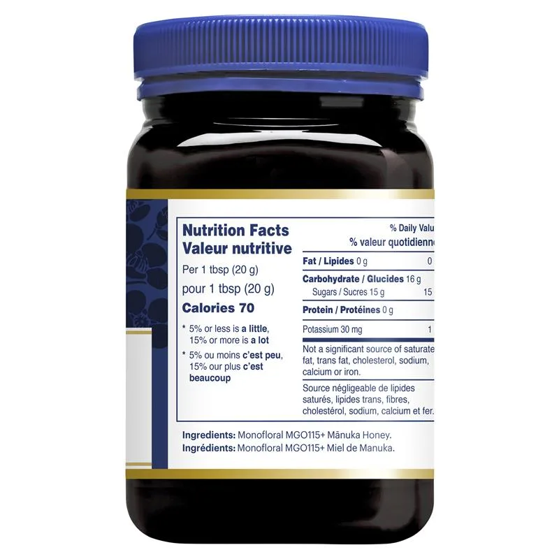 Manuka Health 麦卢卡蜂蜜MGO115+500克装 3