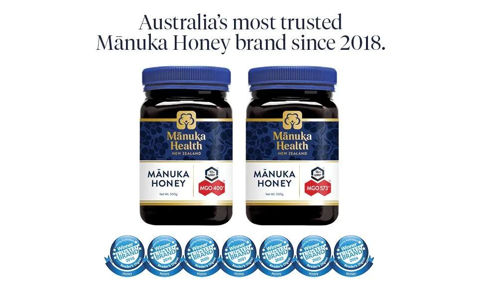 Manuka Health 麦卢卡蜂蜜MGO400+250克装 6