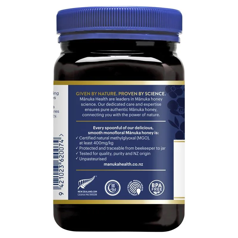 Manuka Health 麦卢卡蜂蜜MGO400+500克装 3