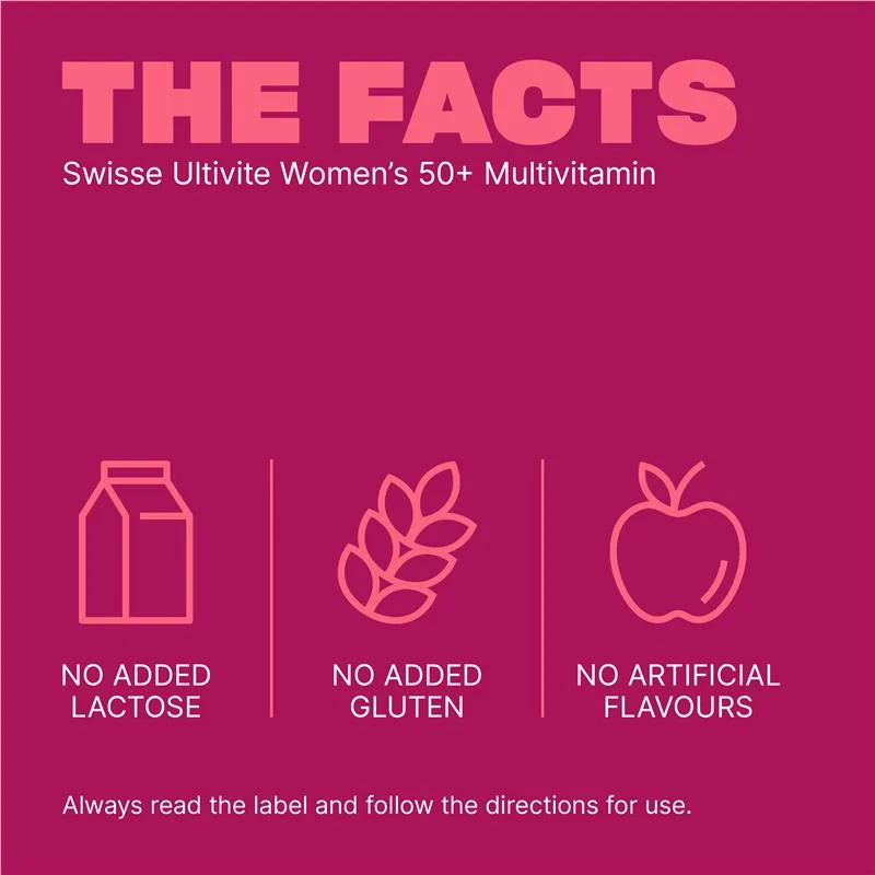 Swisse 50+女士维生素片60粒 5