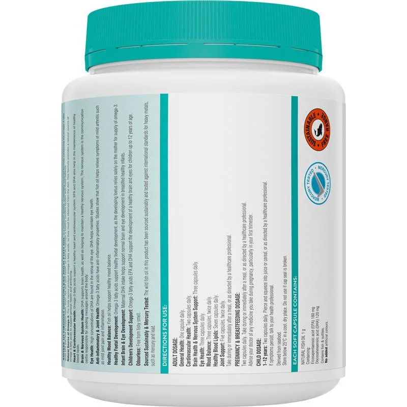 Swisse 深海鱼油软胶囊1000mg 2