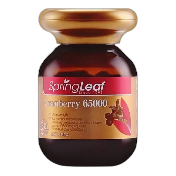 Spring Leaf 蔓越莓胶囊 65000mg 30粒 1