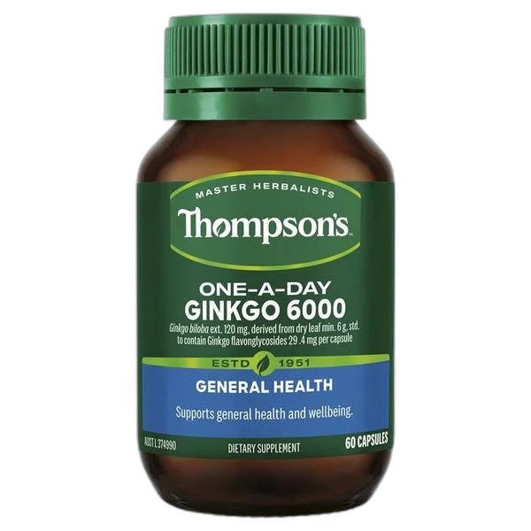 Thompson's 汤普森银杏片 6000mg 60粒 1