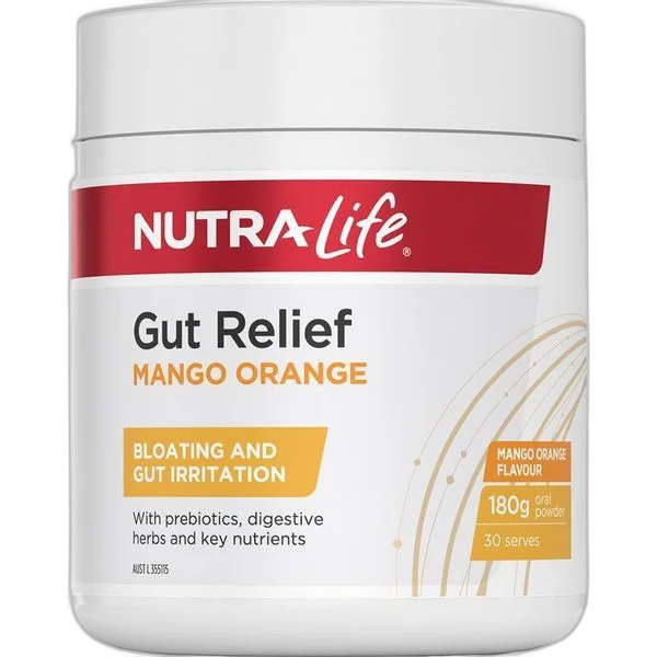 Nutra-Life 纽乐养胃粉肠胃舒缓芒果橙子味 1