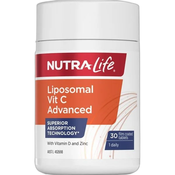 Nutra-Life 纽乐脂质体维生素C VC1200mg 片剂 30片 1