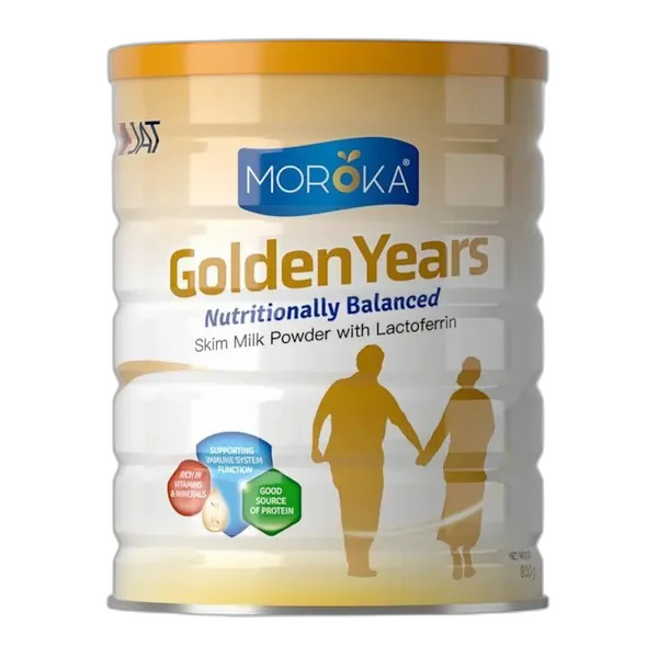 Moroka 营养均衡中老年脱脂金装版乳铁蛋白乳粉 1